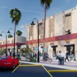 Urban commercial development